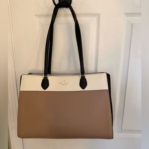 Kate Spade New York Madison Colorblock Saffiano Laptop Tote
